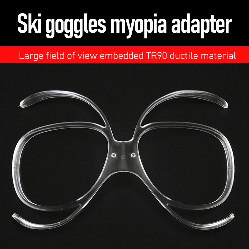 

Prescription Ski Goggles Rx Insert Optical Adaptor Bendable Snowboard Flexible Universal Frame Tr90 Size Motorcycle Goggles
