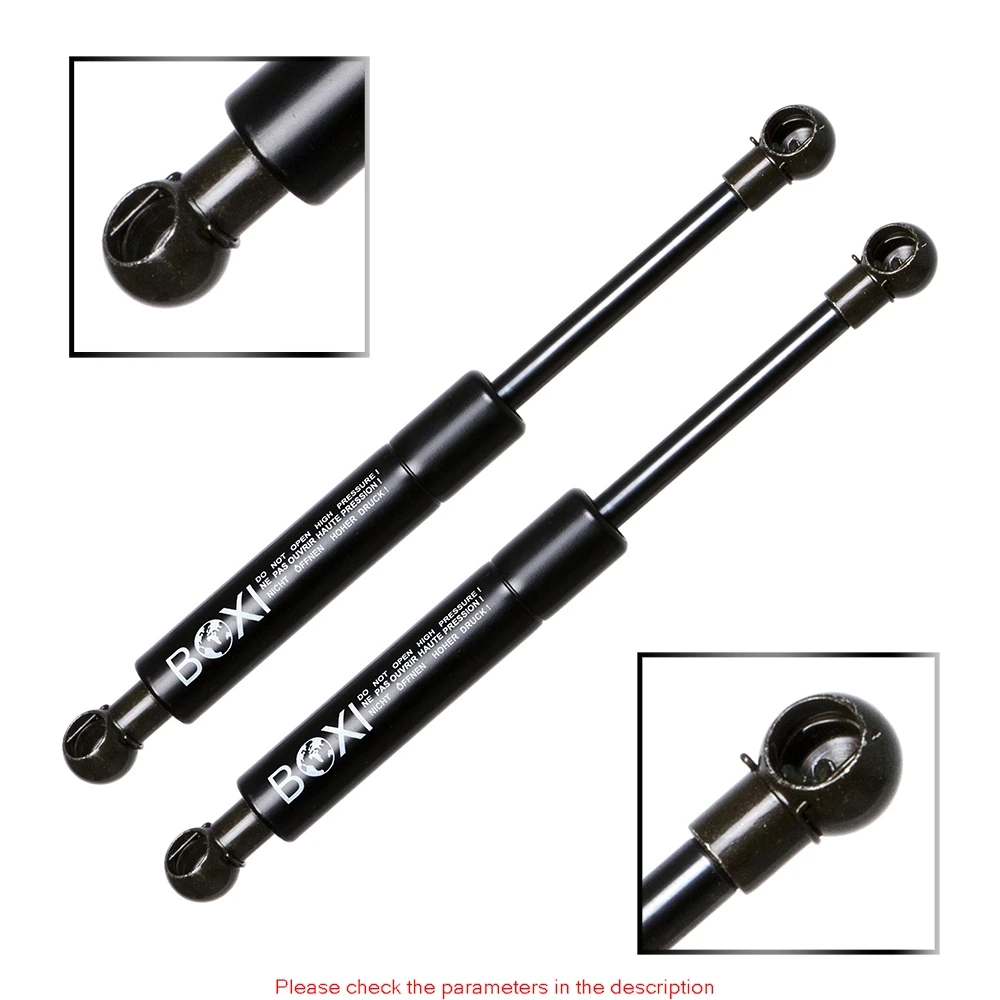 

BOXI 2pcs Rear Trunk Charged Strut Bars Sturt Shocks Dampers for Audi 90 1986-1995 with Spoiler Lifts Gas Springs