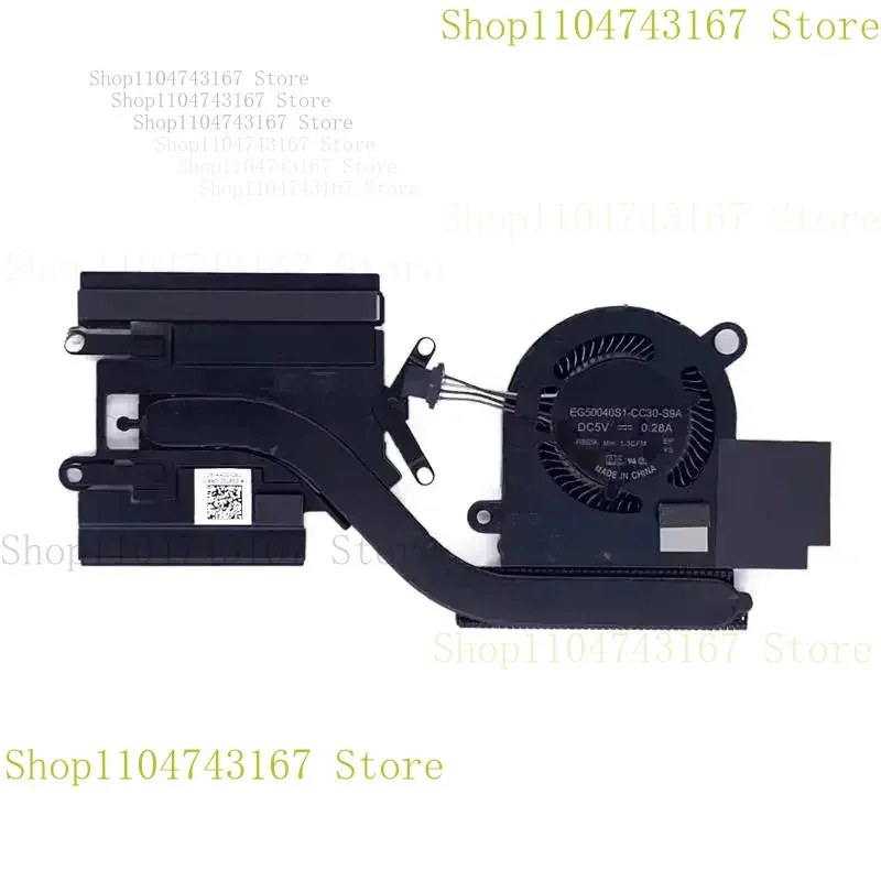 

034T0C Новый оригинальный охлаждающий вентилятор для ноутбука Dell Latitude 7390 E7390, вентилятор-кулер, радиатор CN-034T0C 34T0C, высокое качество