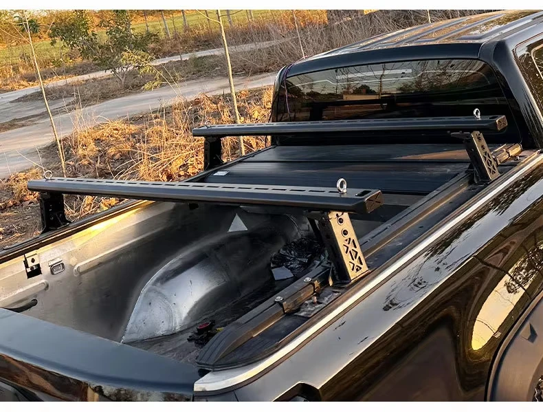 

Adjustable Heavy Duty Steel Bed Rack for Hilux Pickup Truck Rooftop Mount Retractable Folding Roll Bar Waterproof Locking