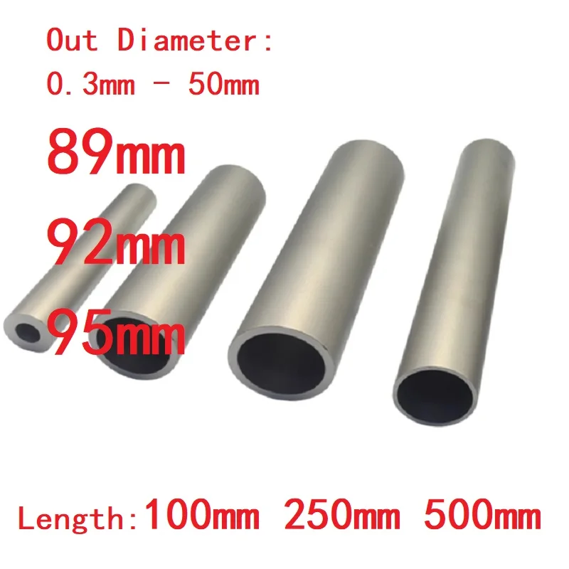 1PC 304 Stainless Steel Precision Tube Pipes Large Out Diameter 0.3 1 1.5 2 3 4 5 6 7 8 9 10 11 12 13 14 15 16-50 89 92 95mm
