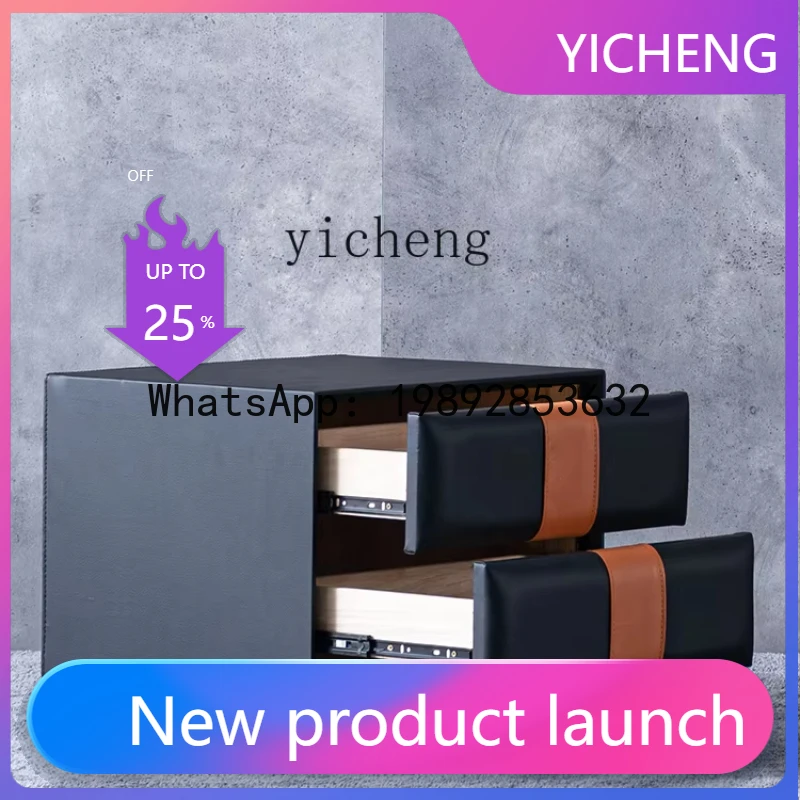 

X4 Home Modern Simple Bedside Table Small Bedroom Storage Cabinet Light Luxury Bedside Locker