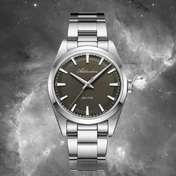 ADDIESDIVE 36mm Quartz Watch For Men Luxury VH31 AR Coating Domed Glass 100m Diving 316L Stainless Steel Luminous Watch AD2066