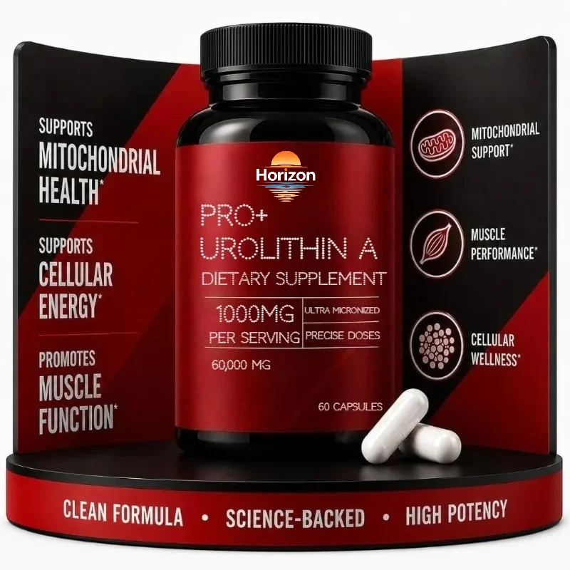 Urolithin A PRO Capsules 1000mg for anti-aging and health support of mitochondria, cells, and muscles 60 capsule
