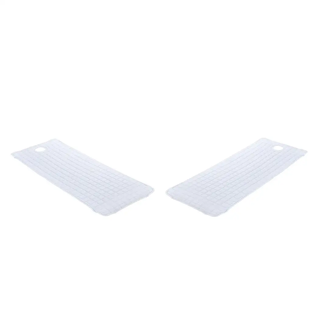 Beauty Treatment Bed Sheet Polyester Quilted Massage Table Mattress Cover Soft Towelling Protector for Aesthetic Clinic