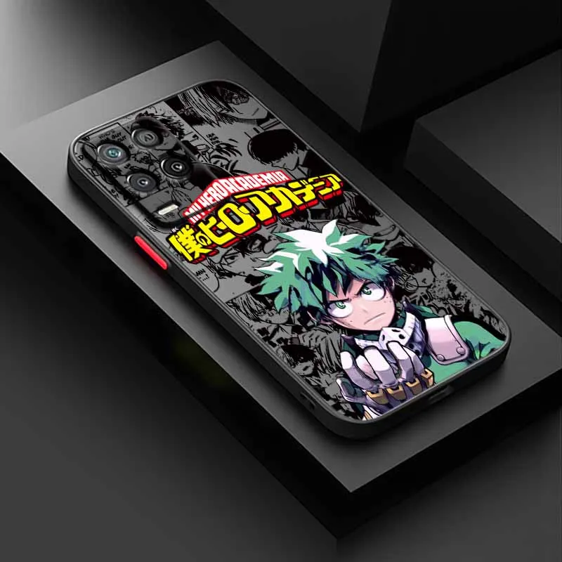 حافظة هاتف My Hero Academia لهاتف OPPO Reno 14 13F 13 8T 8Z 8 7Z 7 6Z 6 5 4 Pro Plus Lite حافظة هاتف ناعمة شفافة بلوري