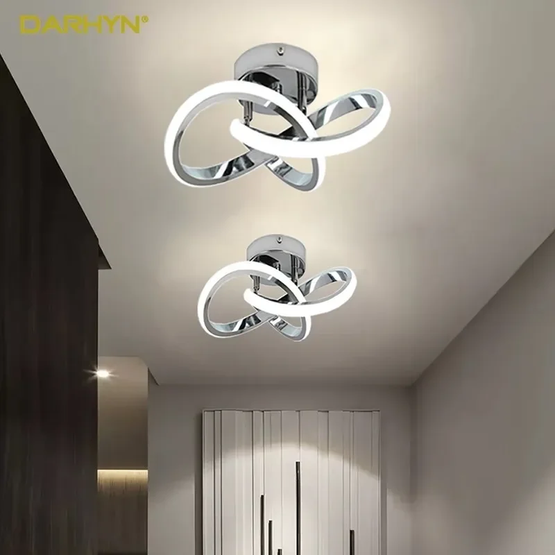 Modern LED Ceiling Light Simple Living Room Bedroom Lamp Balcony Corridor Entrance Aisle Decorative Lamp Indoor Lighting Fixture