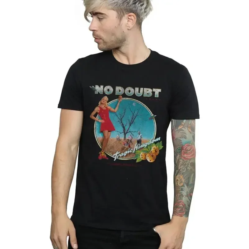 No Doubt Men's Tragic Kingdom Cover Distressed T-Shirt