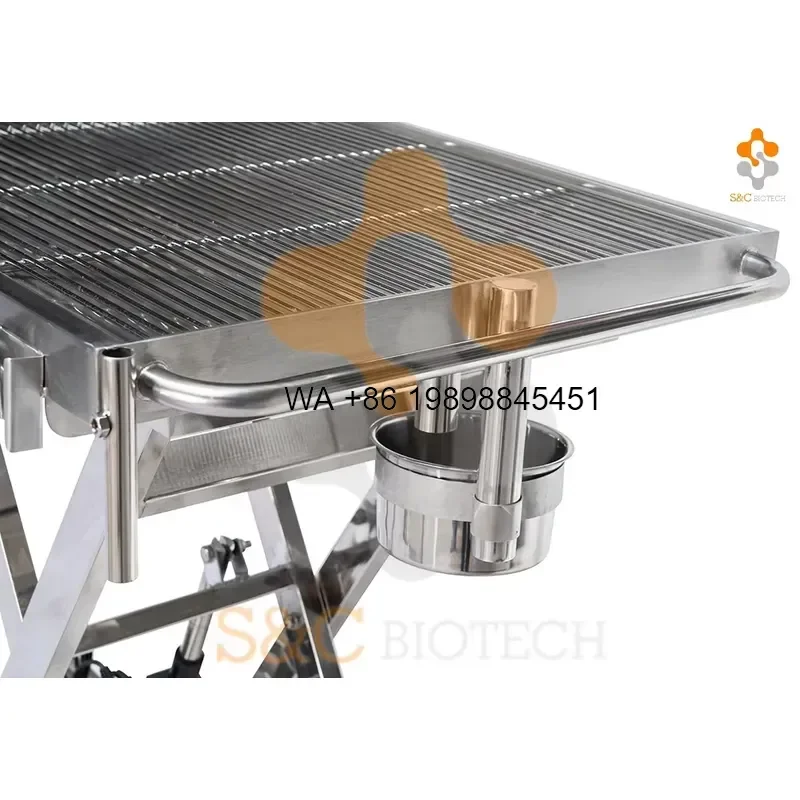 Wmwmnu for Veterinary Equipment Lifting Dog Surgery Table Surgical Operation Table for Animal Hospital