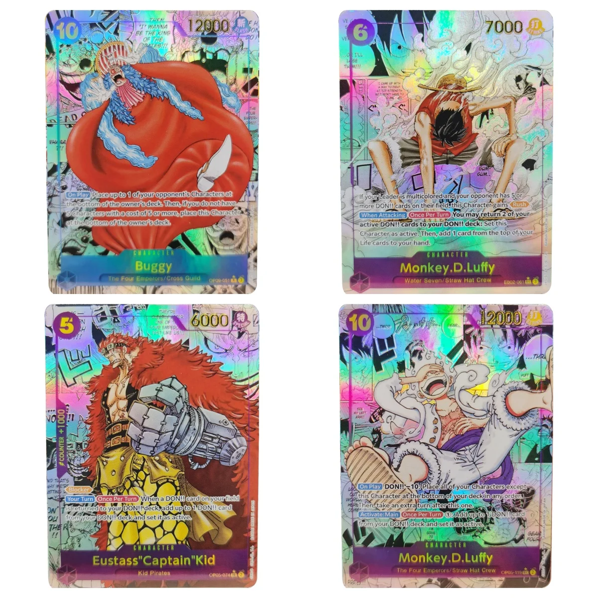 

ONE PIECE Collection Cards Sabo Portgas D Ace Monkey D. Luffy EN DIY High Quality Self Made Game Anime Cards Gift Toy