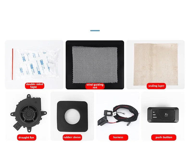 New Arrival Automotive Accessory Seat Ventilation System for Universal Car Model