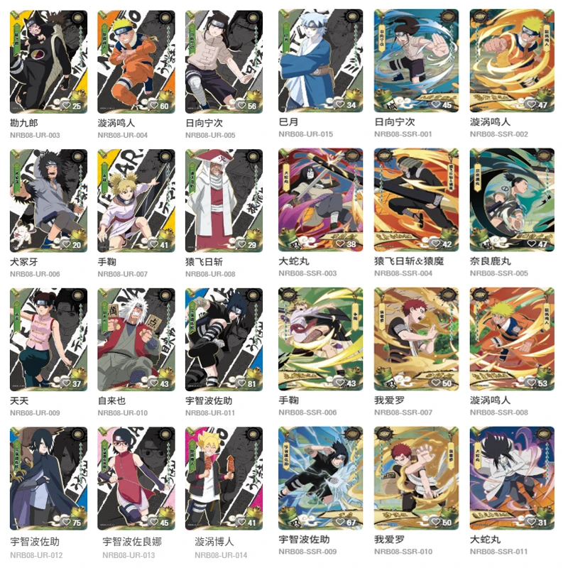 KAYOU Collection Cards Naruto  - Board Game Naruto review and price