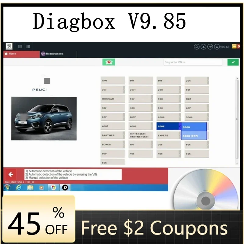 

Новейшая версия Diagbox V9.85 (2026) – прямая установка, совместимость с Lexia3 и PP2000, диагностика и адаптации Diagbox для Peugeot