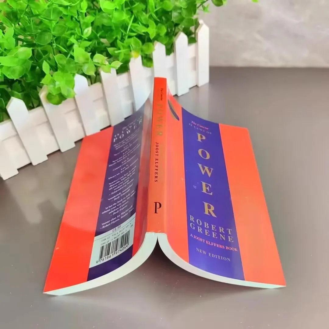 ロバート・グリーン著「権力の簡潔な 48 の法則」英語の本 政治的リーダーシップ 政治哲学 モチベーションの本