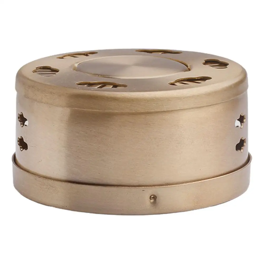 

Portable Moxibustion Box Thickened Brass Construction Adjustable Temperature Household Moxibustion Tool Metal Burner Massaging