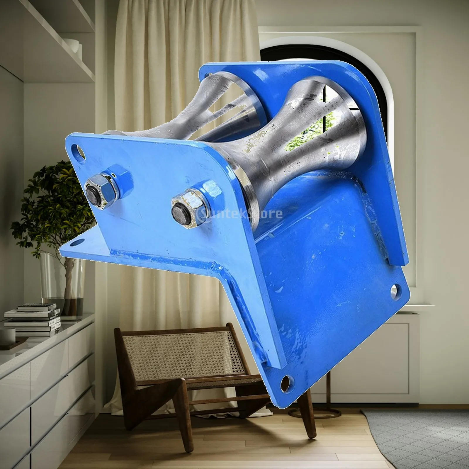 Double Roller Cable Guide Pulley for Heavy Duty Wire Routing Work