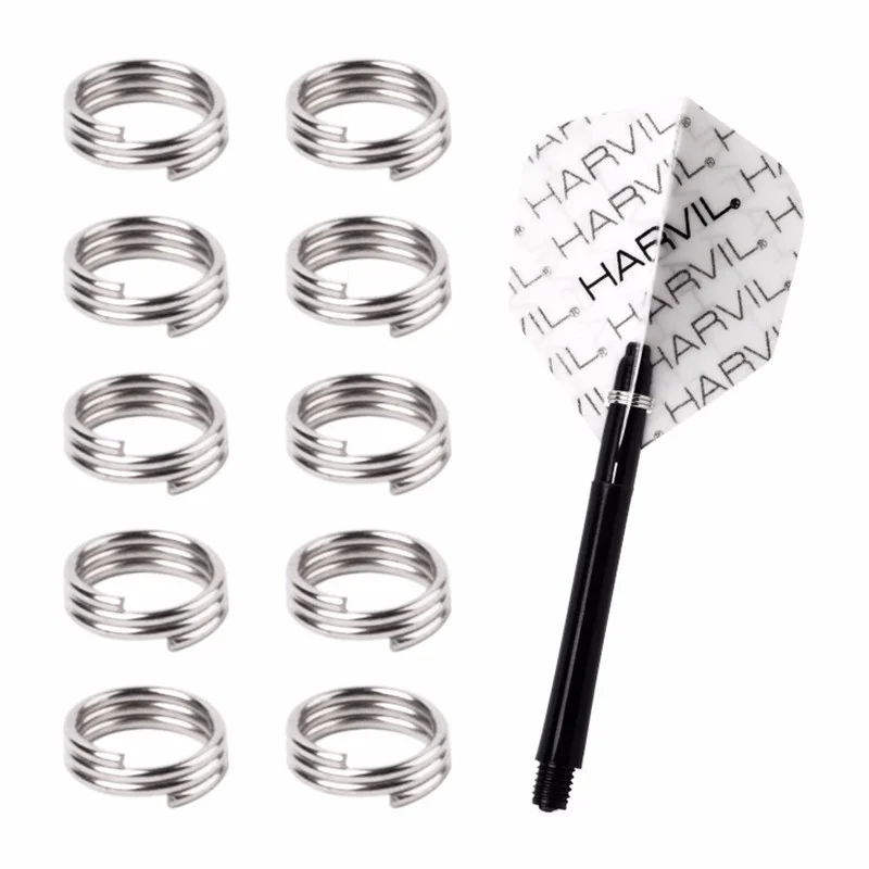 200pcs Dart Shaft Steel O Ring For Nylon Darts Shafts Dart Accessories