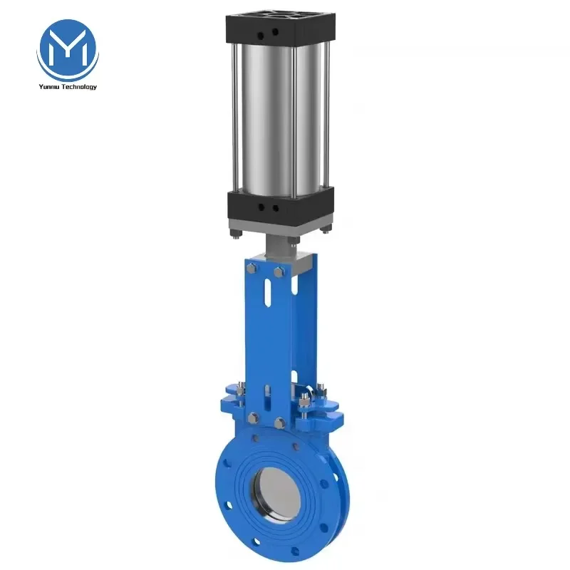 Vacuum Supplier Ultra-high Vacuum Pneumatic Knife Gate Valve