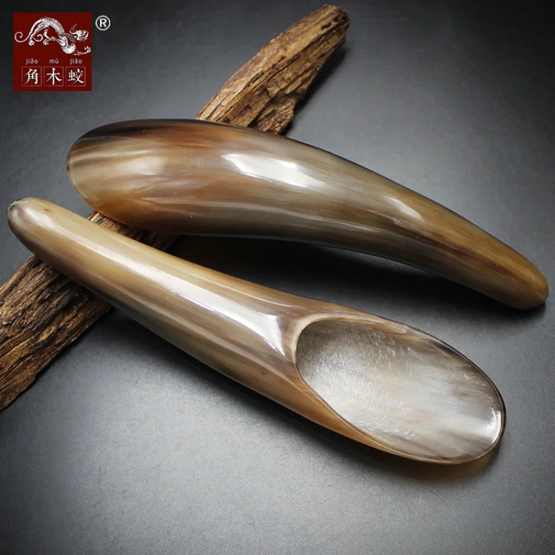

Horned Yak Horn Scraping Tube Massage Beauty Tool