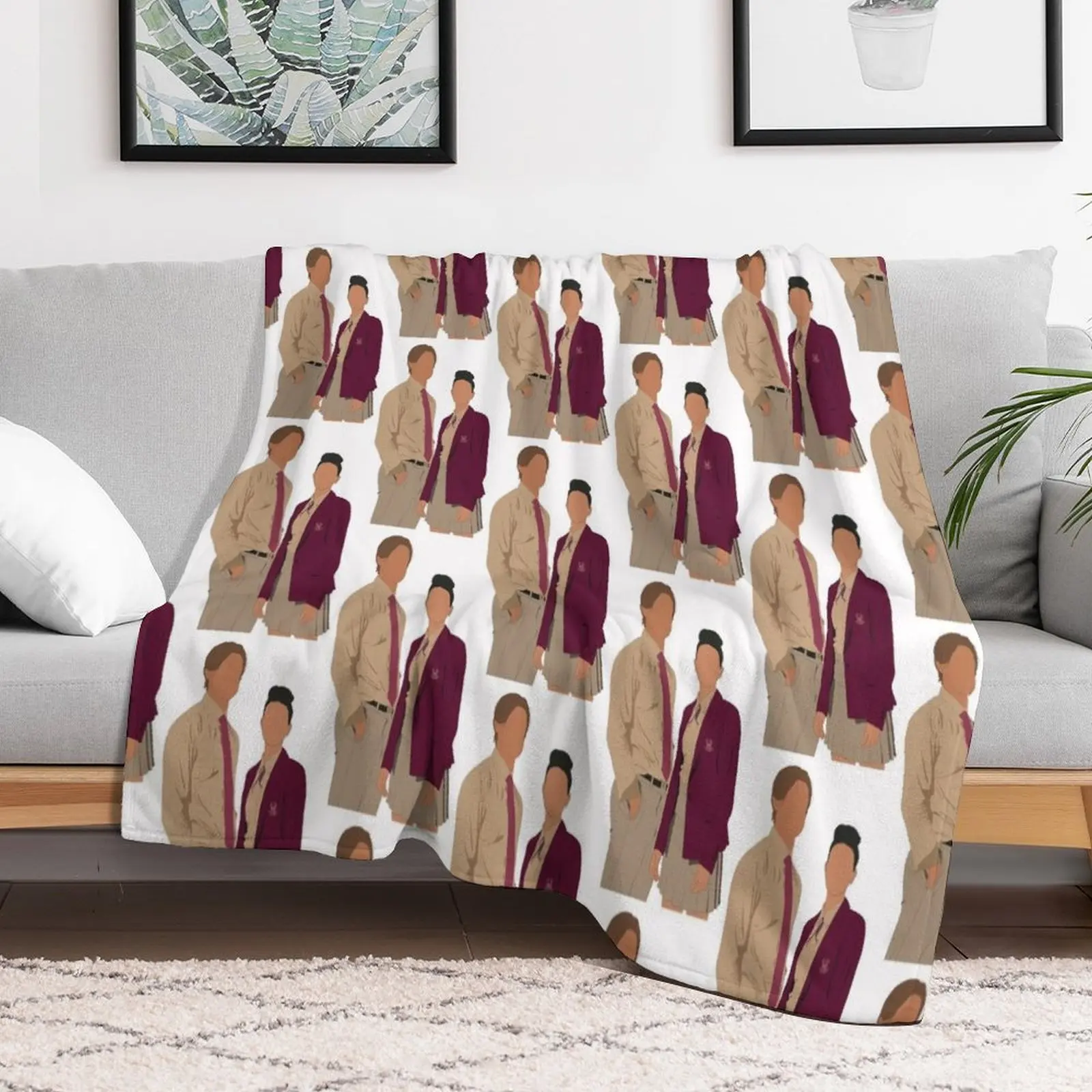 

Maxton hall ruby and James Throw Blanket Retros Winter beds Luxury Brand for winter Blankets
