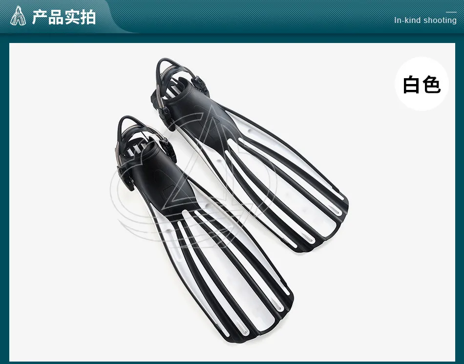 Professional Diving Boots Long Flippers Water Shoes