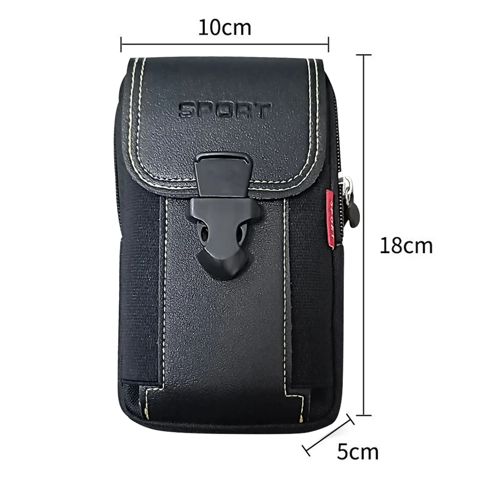 Man riemzakje mobiele telefoon tas voor mannen telefoon holster tas Molle heuptas pack kleine tactische dienst riem rugzak kaarthouder