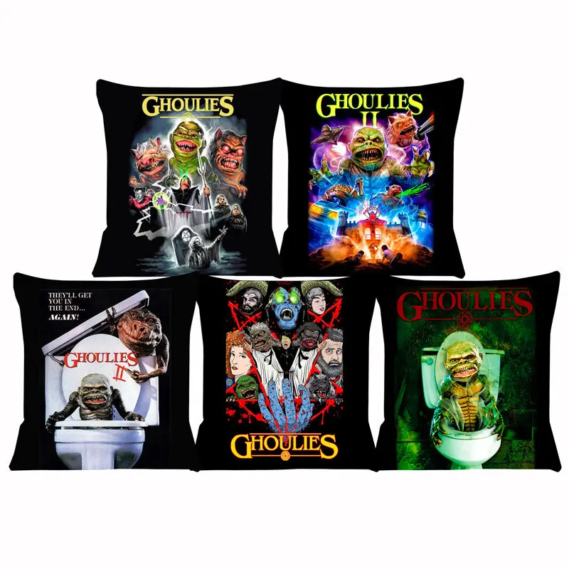 Cushion Cover Ghoulies  Living Room Stills Pillow For Chairs Pillowcase Home Decorative Cushions For Sofa Pillow Cover 254