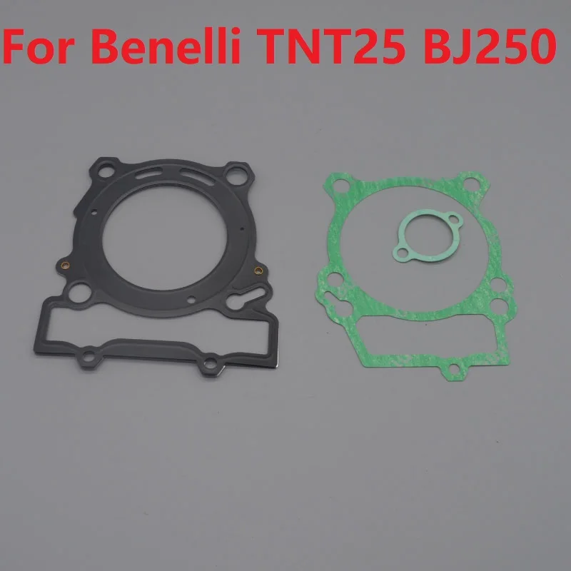 250cc Motorcycle engine 72mm cylinder gasket moto cylinder head for Benelli BN251 TNT25 TNT250 BJ250-15 15A / BN TNT 25 250 251