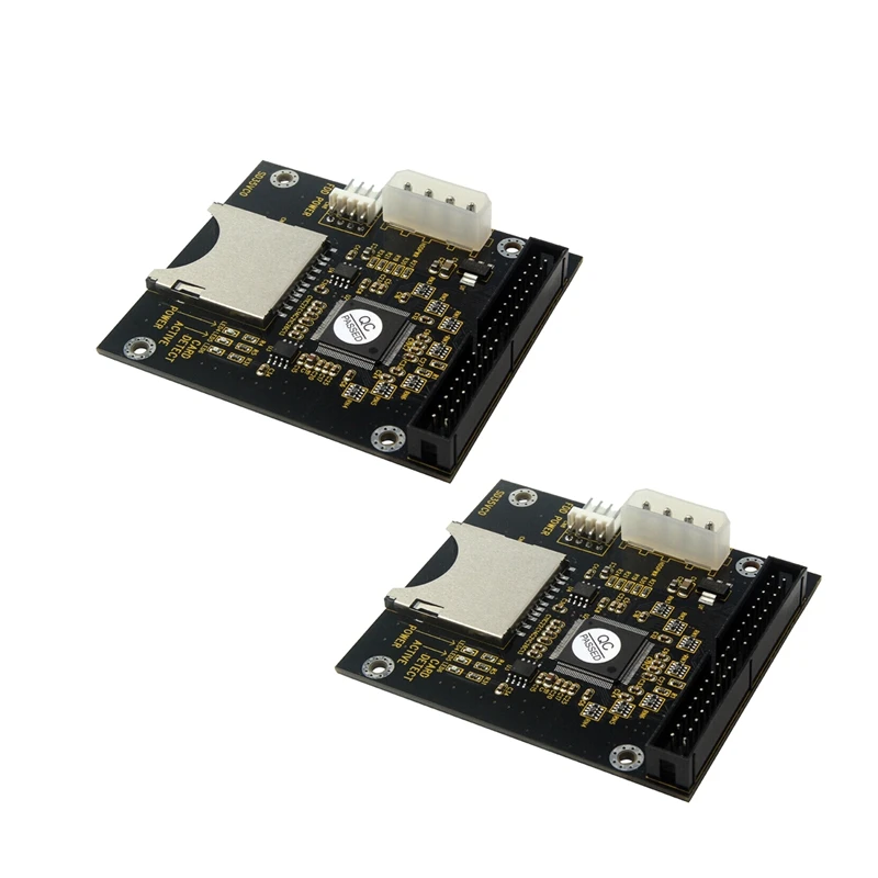 

2PCS IDE Adapter Card For SD Cards To 3.5Inch 40-Pin IDE HDD 5V SD Memory Card To IDE 3.5In 40 Pin