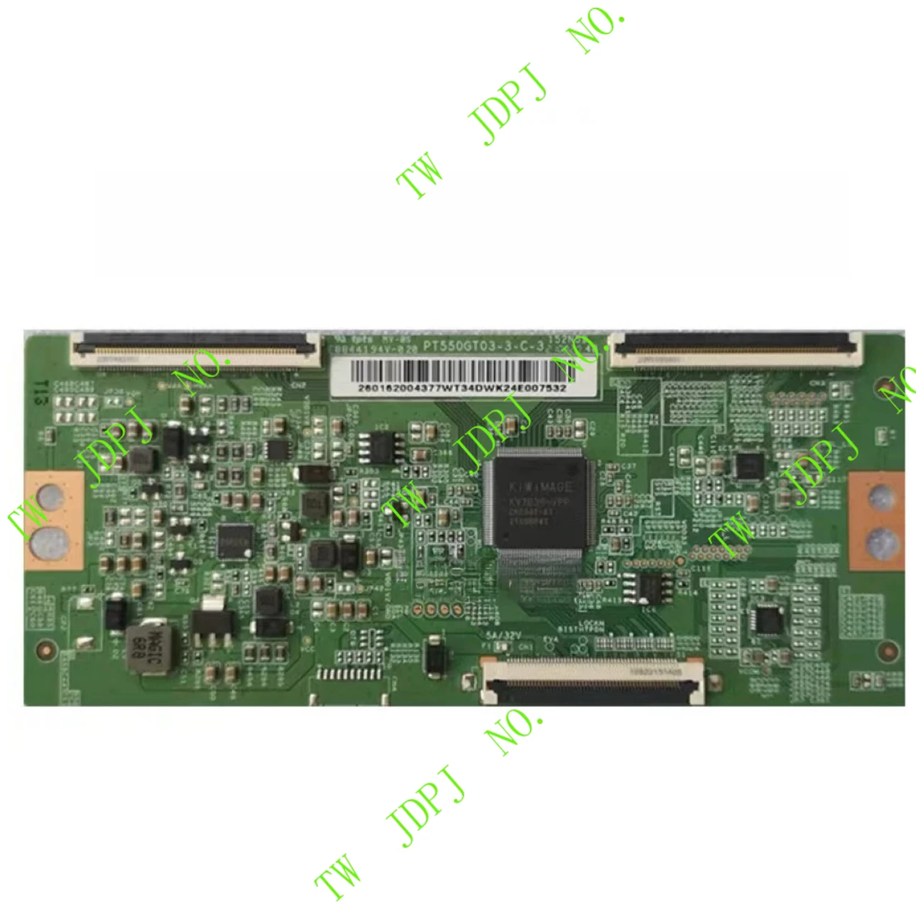 

JDT PT550GT03-3-C-3 4K T-Con board is suitable for the original logic board of LCD TVs