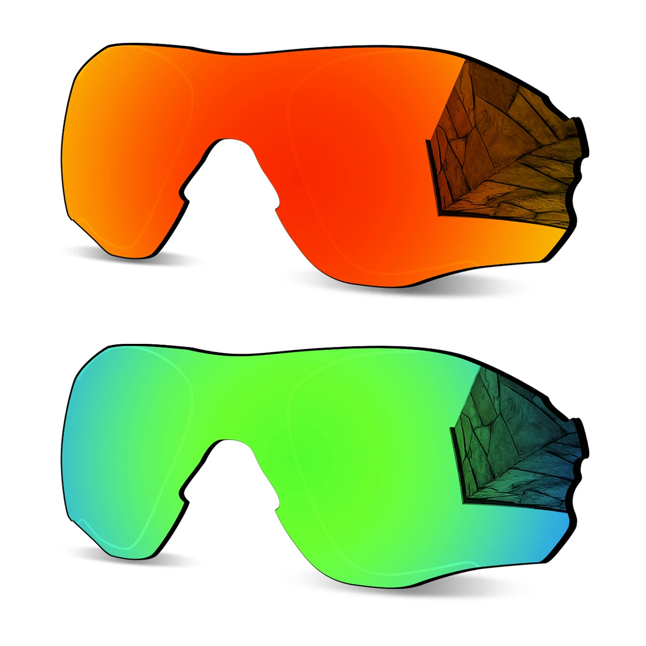 

Thickness of 1.5MM Polarized Replacement Lenses for Oakley EVZero Path OO9308 Sunglasses-Multi Colors