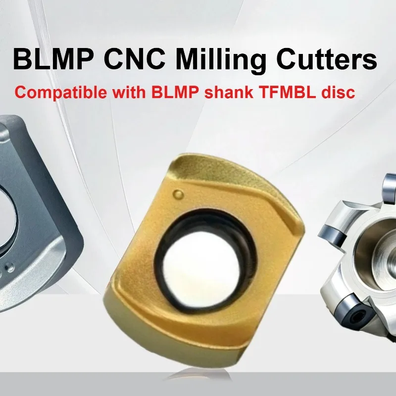 DESKAR BLMP Series Milling Inserts BLMP0603R-M LF6018 BLMP0904R-M LF6028 Fast Feed CNC Lathe Blades