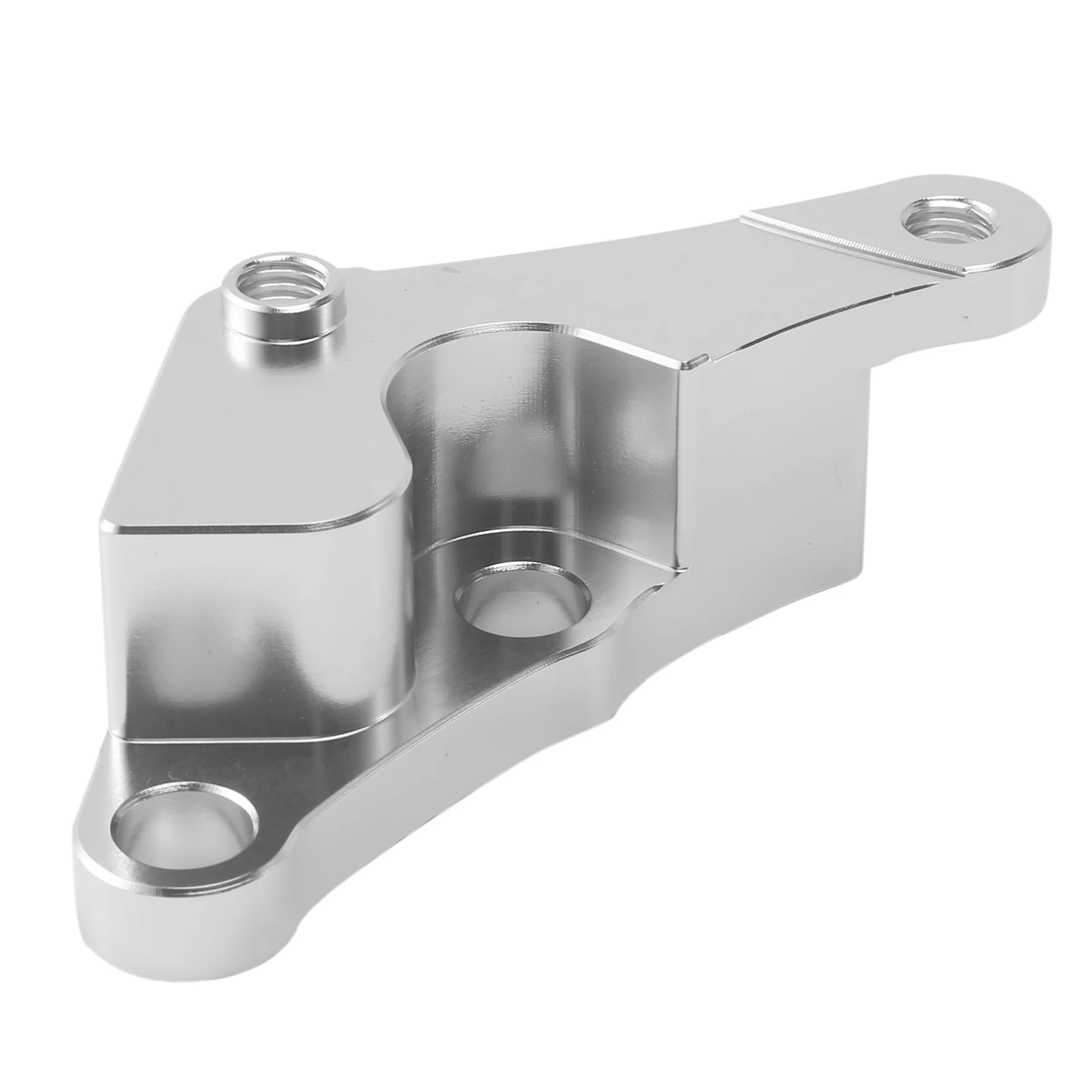 Motorcycle Caliper Adapter Code Brake Caliper 40mm Rotor Brackets for VESPA SPRINT PRIMAVERA LX LXV S 150 2020(Silver)