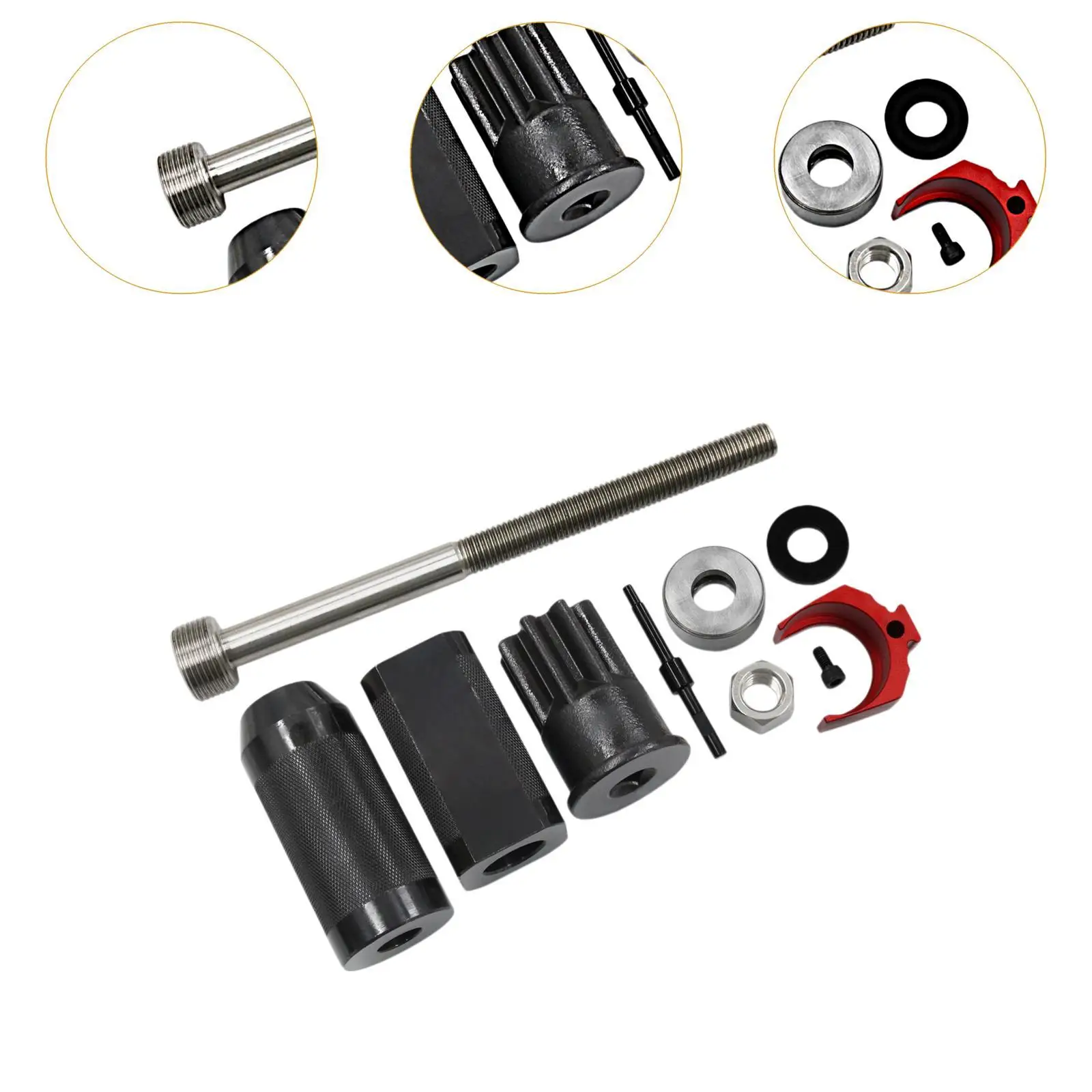 9U-6891 مجموعة أدوات تثبيت مزيل الأكمام والحاقن ومآخذ حظر المحرك