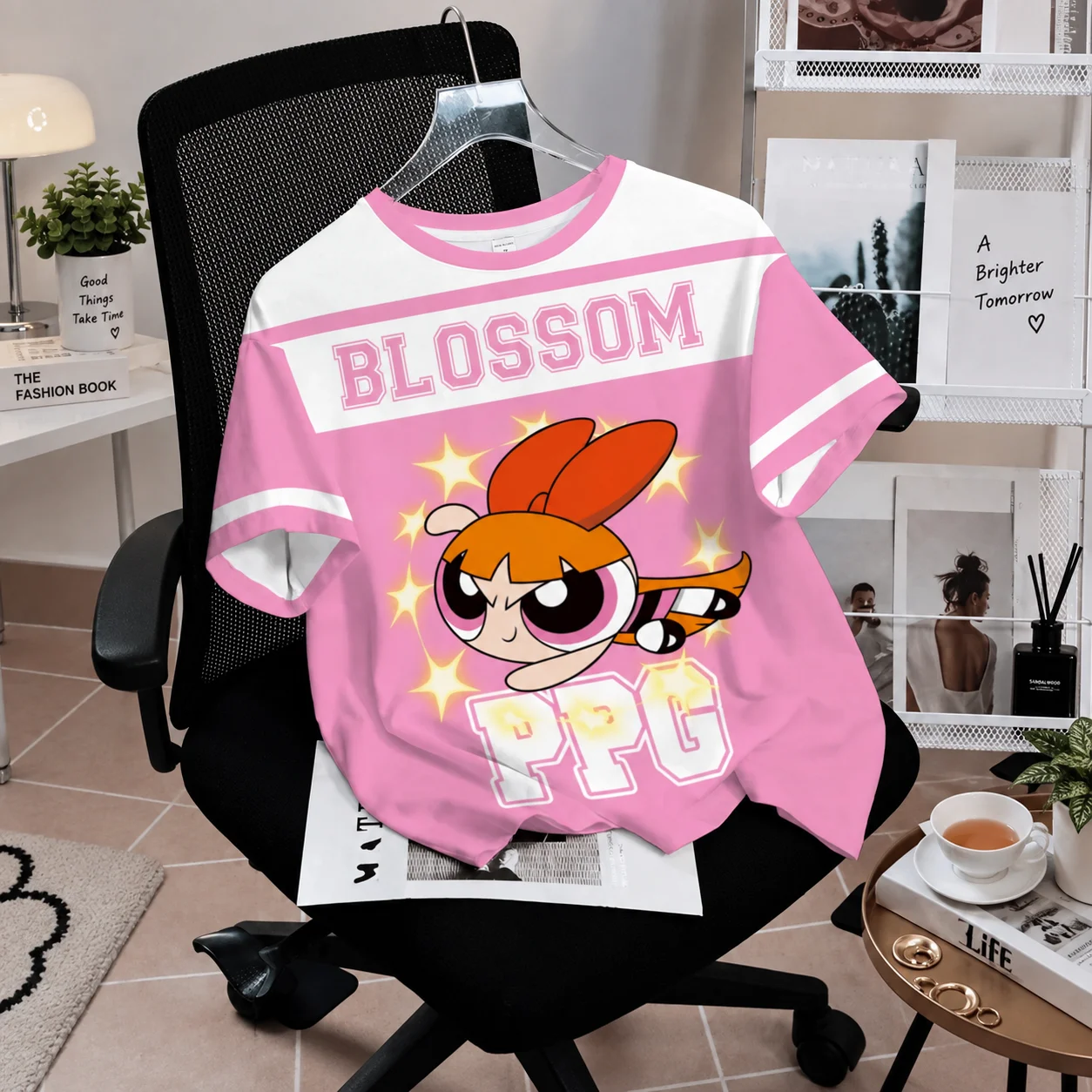 Cute Powerpuff Girls Anime T Shirt Kids Adults Unisex Cartoon Graphic Short Sleeve Tee Y2K Casual Fashion Daily Streetwear Top