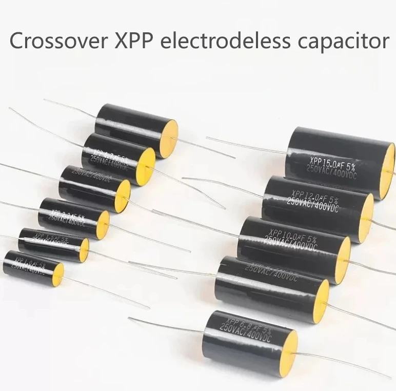 100PCS audio frequency divider, electrodeless capacitor speaker, car audio tweeter speaker, XPP audiophile capacitor