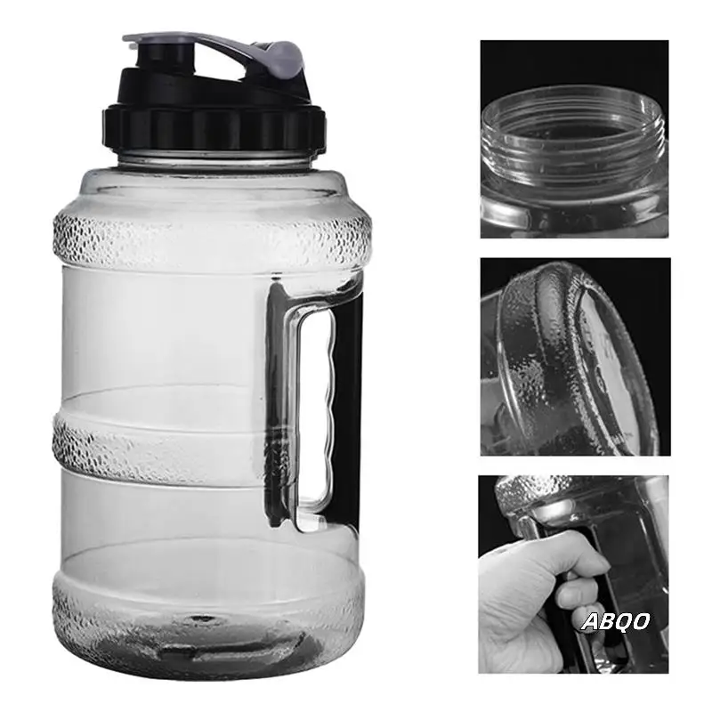 

2 Pcs 2.5L Large Water Bottle Ecofriendly Reusable Water Bottle For Men Women Fitness Gym Outdoor Cycing