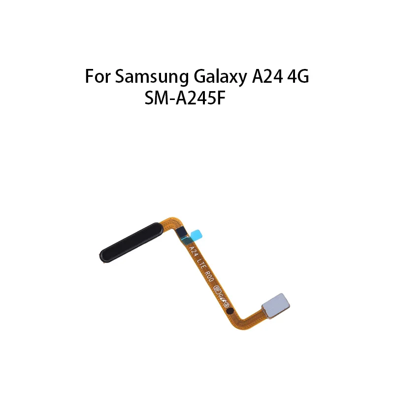 Gefensi Orig Home Button Fingerprint Sensor Flex Cable For Samsung Galaxy A24 4G SM-A245F