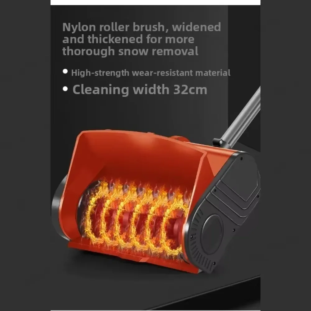 Hand Push Snow Blower Small Household Electric  Cleaner Lithium Battery Snow Removal Equipment For Yard Patio Walkway