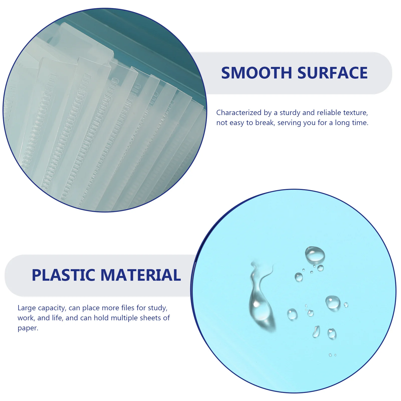 

Expanding File Folder Accordion Organizer Plastic Document Storage Multi Pocket Folders Portable Lightweight for Bills Checks