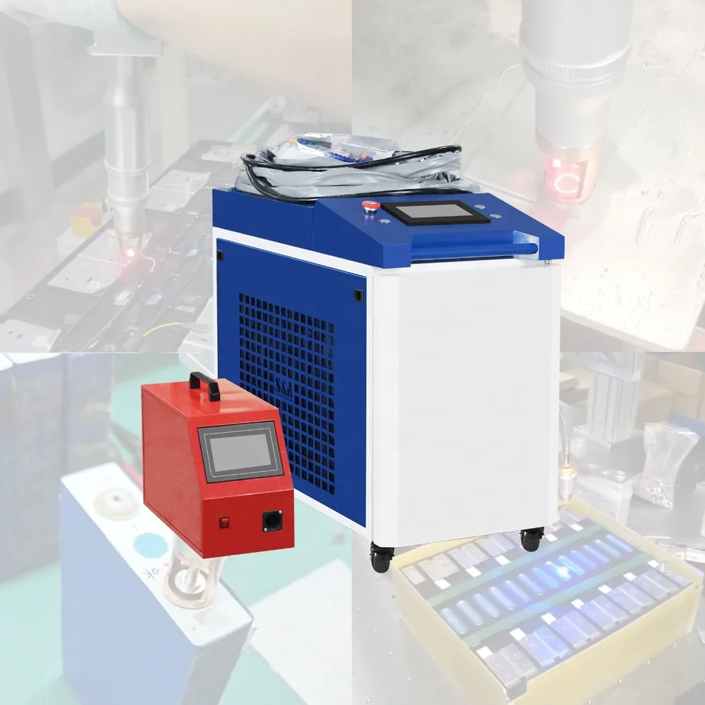 Portable Handheld 4-in-1 Laser Welding & Rust Removal Machine 3000W New Water-Cooled Welder
