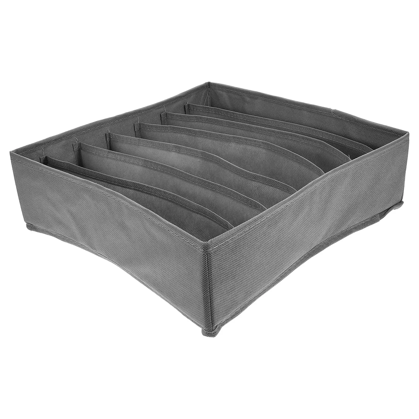 

Multi-Function Underwear Storage Holder 7-Section Collapsible Box for Closet Organization Small Objects Tidy Room