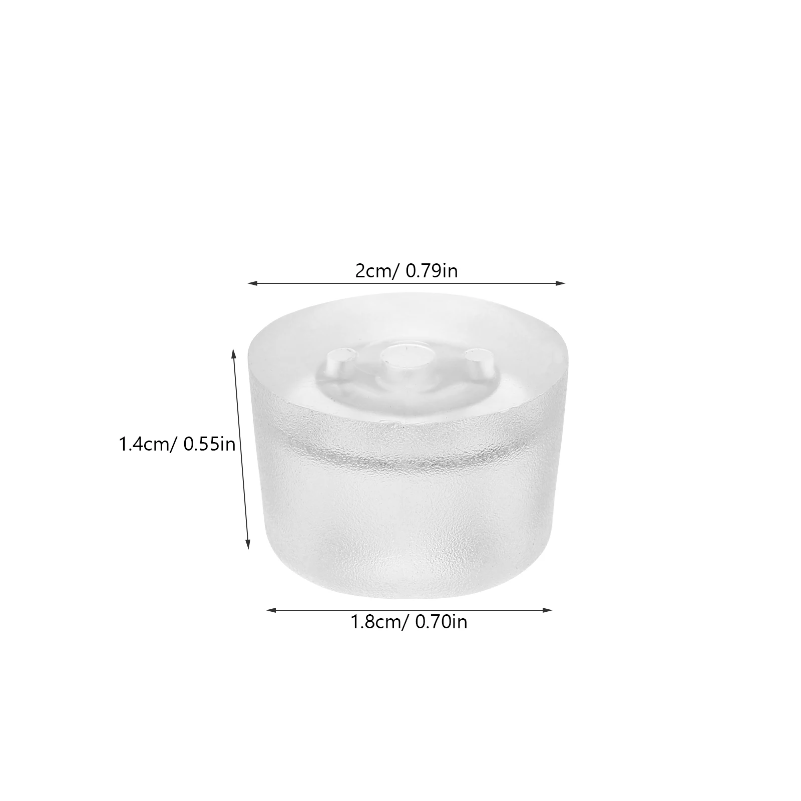 10 قطعة منصات سيليكون شفافة عدم الانزلاق حماة الأثاث الأرضيات الصلبة المضادة للخدش الحد من الضوضاء الجدول منصات القدم