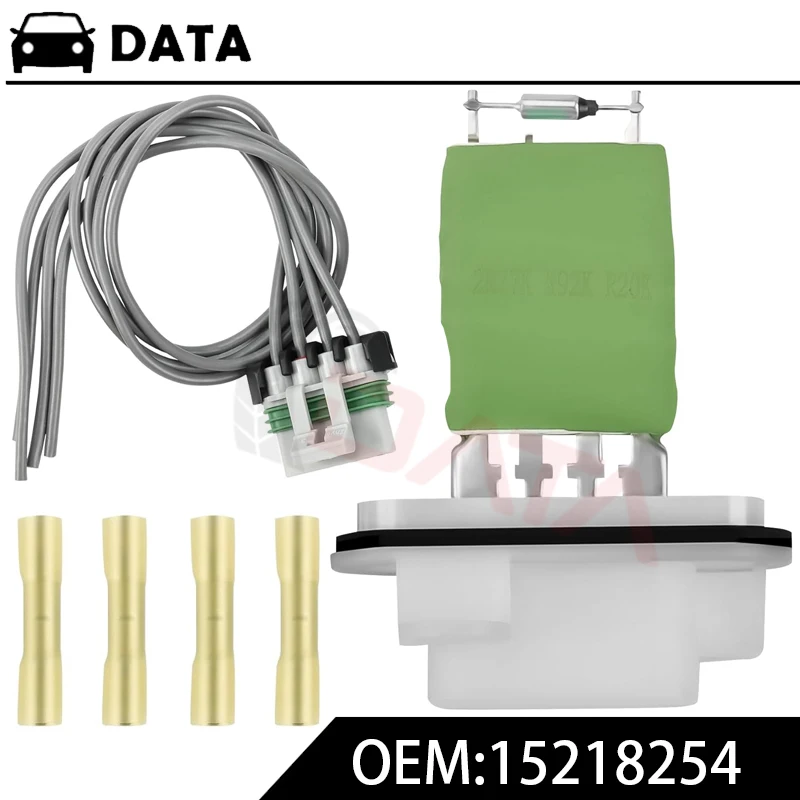 

DATA 973-434 HVAC Blower Motor Resistor Kit for Chevy Colorado 2004-2012 GMC Canyon 2004-2012 Chevy SSR 2003-2006 15218254