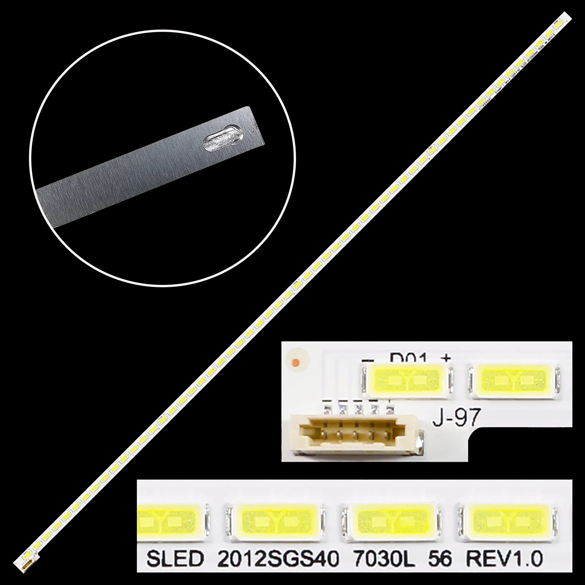 LED BackLight Strip For 40PFL5537H 40PFL5527H STS400A64 56LED REV.2 LED STS400A75 40-LEFT 40PFL5537 40ML963RB 40RL900A