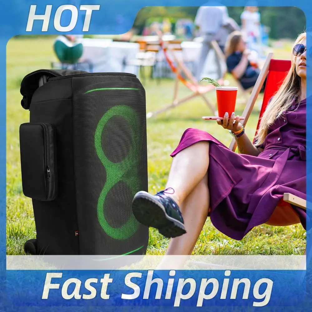 

For PartyBox 520 Speaker Carry Cover Zipper Closure Portable Speaker Dust Case Party Speaker Dust Cover Speaker Accessories