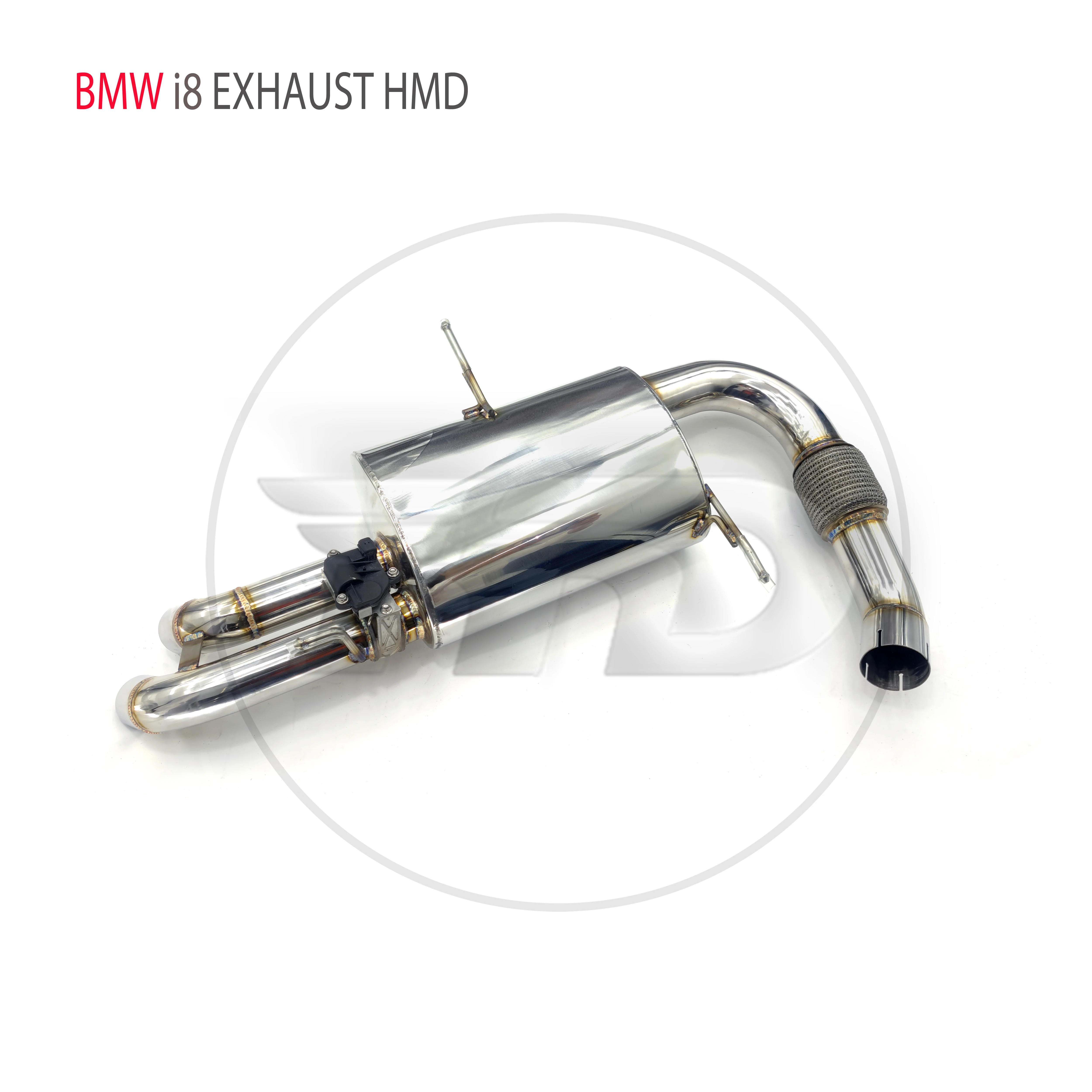 

HMD Stainless Steel Exhaust System Performance Catback is Suitable for BMW i8 1.5T Car Valve Muffler