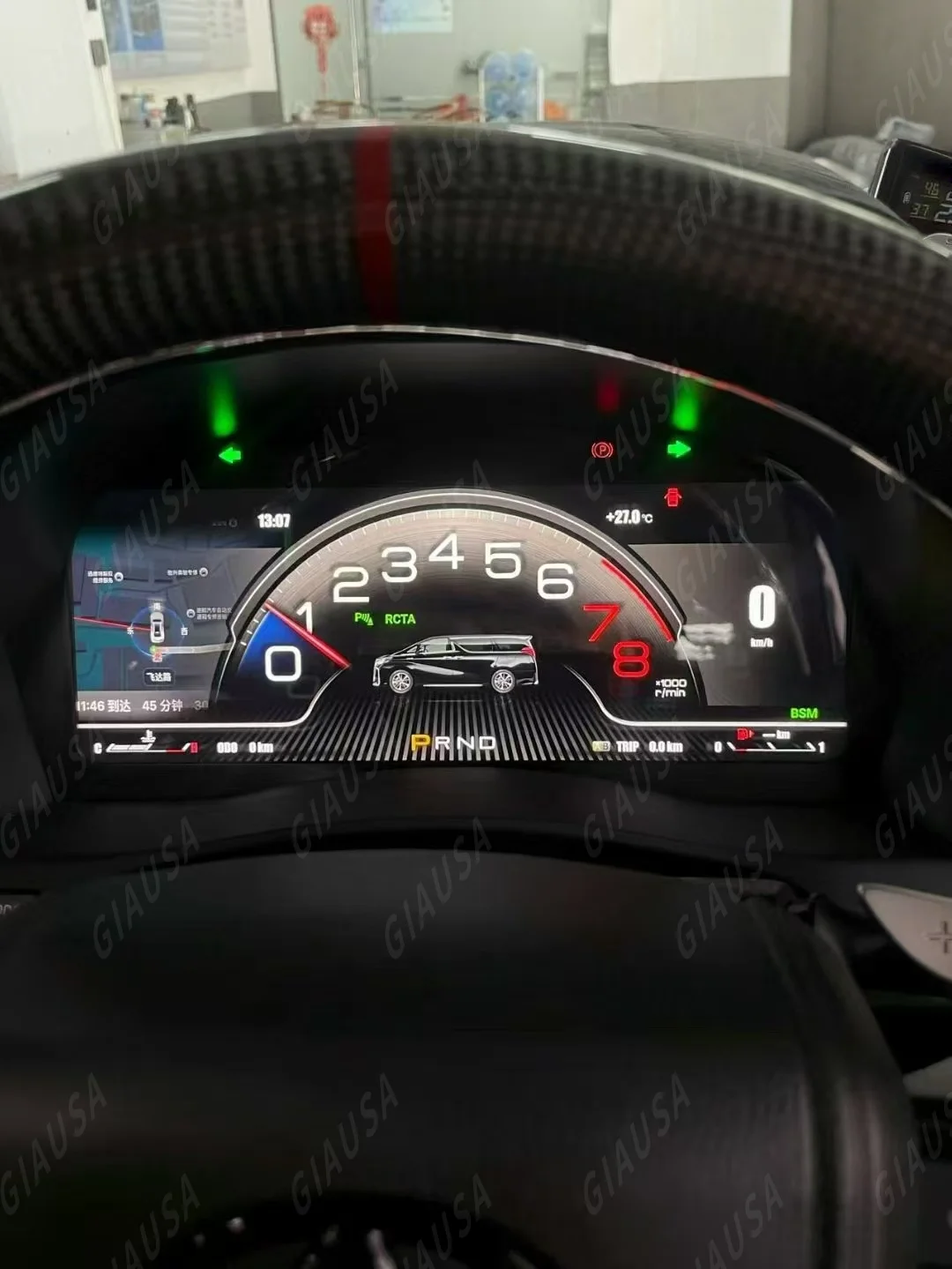 

Y 12.3" Carplay Screen Auto Meter Instrument Cockpit Display For Alphard 20 Series 30 Series 2015-2018 Dashboard Digital Cluster