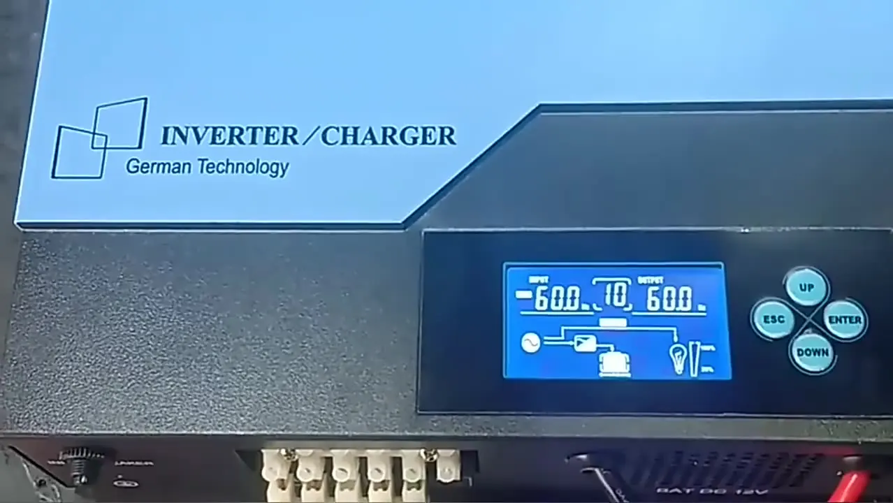 Vmaxpower 6KW Hybrid Inverter Pure Sine Wave Inverter With Mppt Solar System Charger Controller For Household Inverter Generator