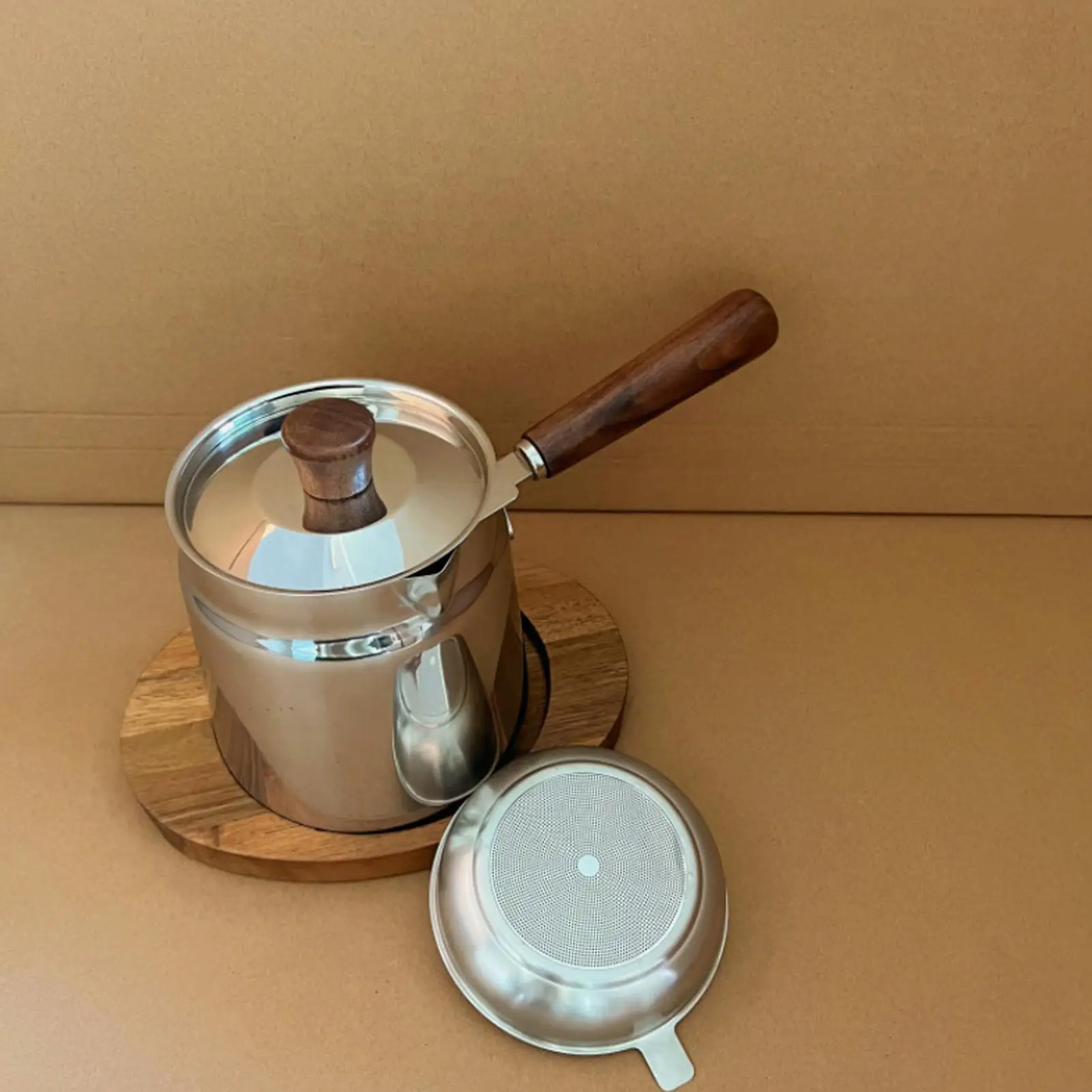 

Stainless Steel Deep Fryer Large Capacity Stainless Steel Cookware With Basket And Strainer Deep Fryer Basket For Kitchen Home